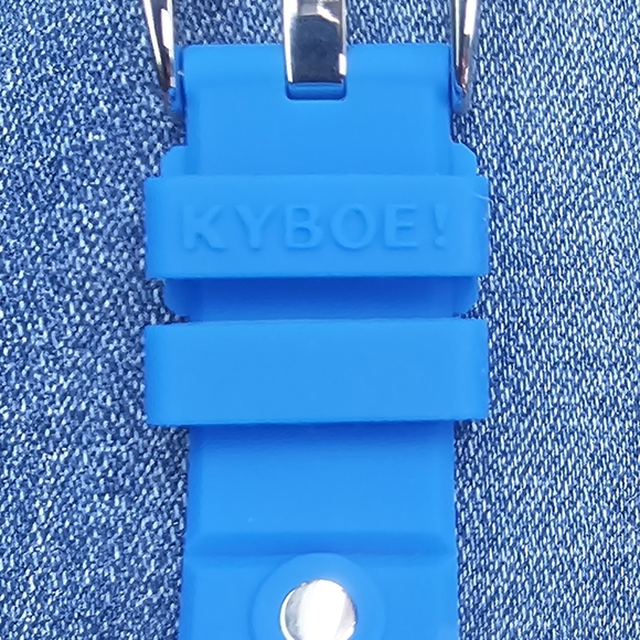 Kyboe! Turquoise Blue 40mm Quartz New - Picture 6 of 7